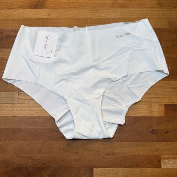 Set of 2 Calvin Klein Invisibles Hipster Underwear D3429 white/pink Small - Picture 5 of 12